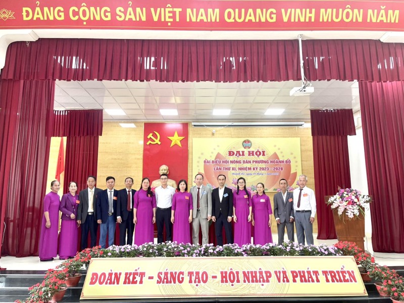 Hội Nông dân phường Hoành Bồ Đại hội khóa XI, nhiệm kỳ 2023 – 2028