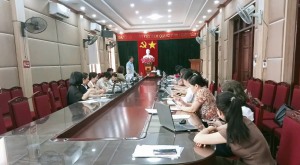 PHÓ CHỦ TỊCH UBND PHƯỜNG HOÀNH BỒ LÀM VIỆC VỚI CÁC CƠ SỞ GIÁO DỤC CÔNG LẬP TRÊN ĐỊA BÀN SAU KHI THỰC HIỆN MÔ HÌNH CHÍNH QUYỀN ĐỊA PHƯƠNG 2 CẤP