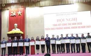 BTV Thành ủy triển khai nhiệm vụ năm 2021