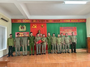 BAN BẢO VỆ DÂN PHỐ PHƯỜNG HOÀNH BỒ TỔ CHỨC HỘI NGHỊ TỔNG KẾT NHIỆM KỲ 2017 - 2022