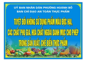 Bài tuyên truyền an toàn vệ sinh thực phẩm 